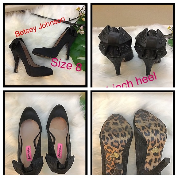Betsey Johnson Shoes - Betsey Johnson Carolina satin pumps size 8